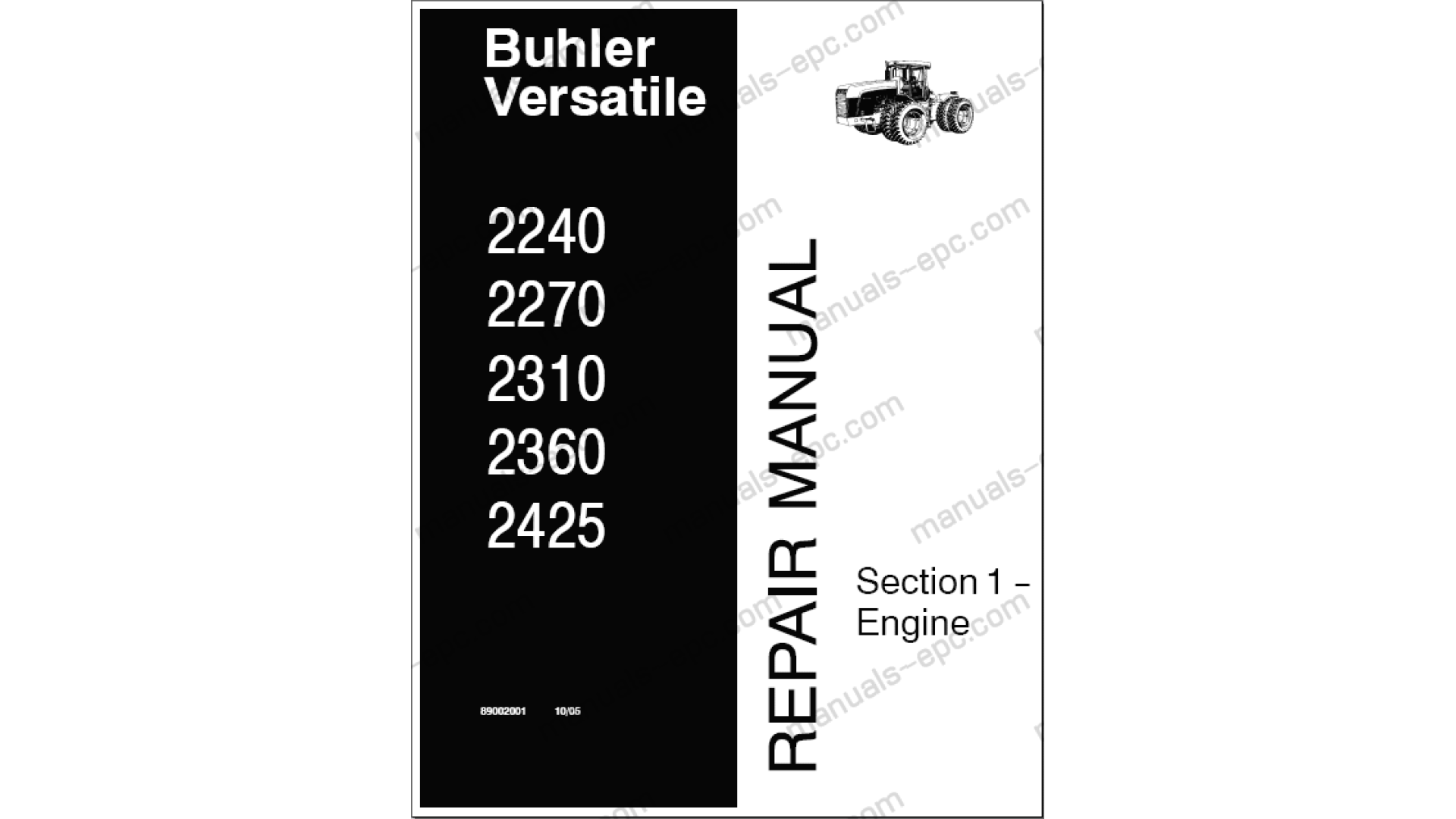 long 2360 tractor repair manual